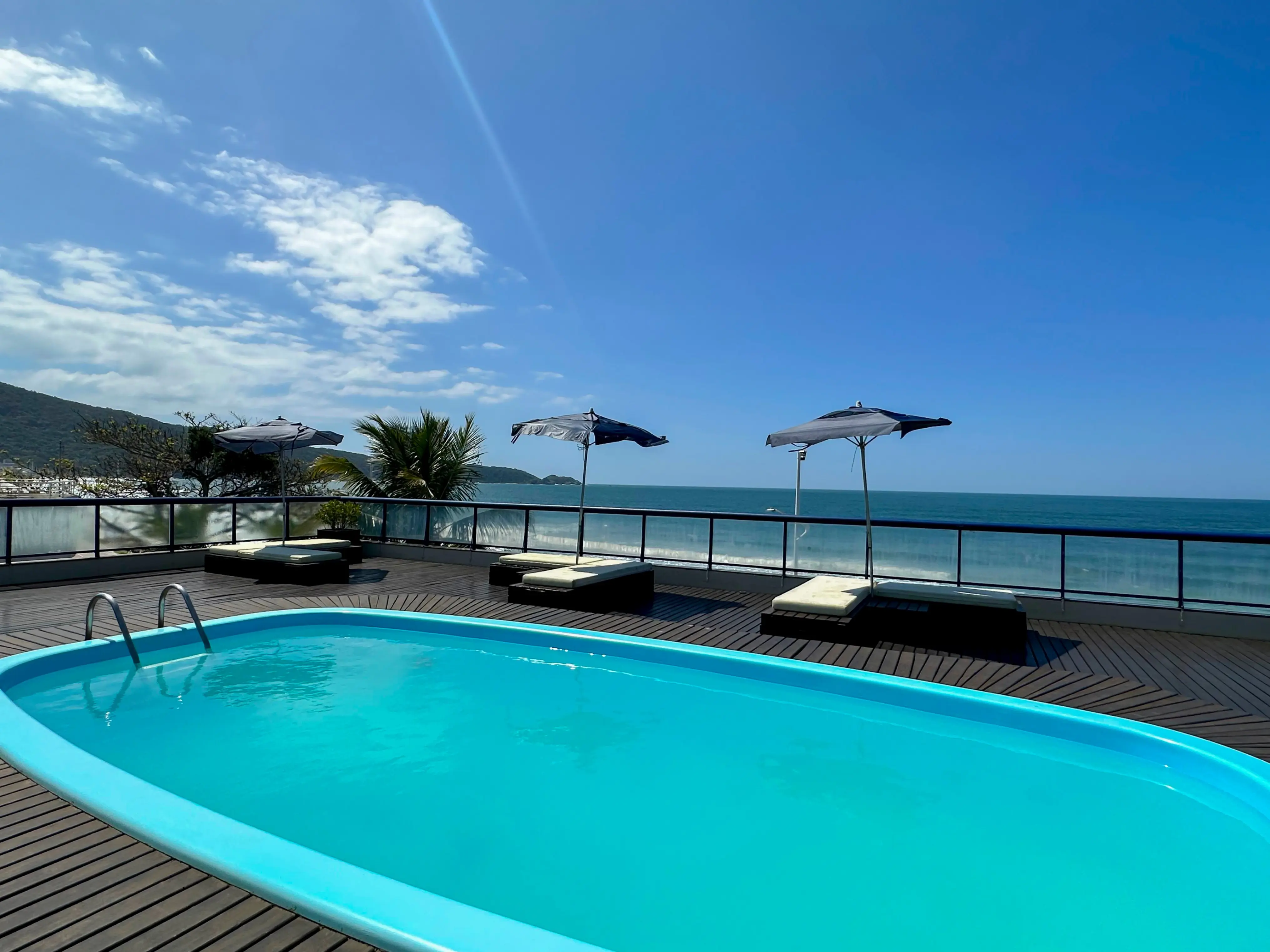 Piscina na cobertura